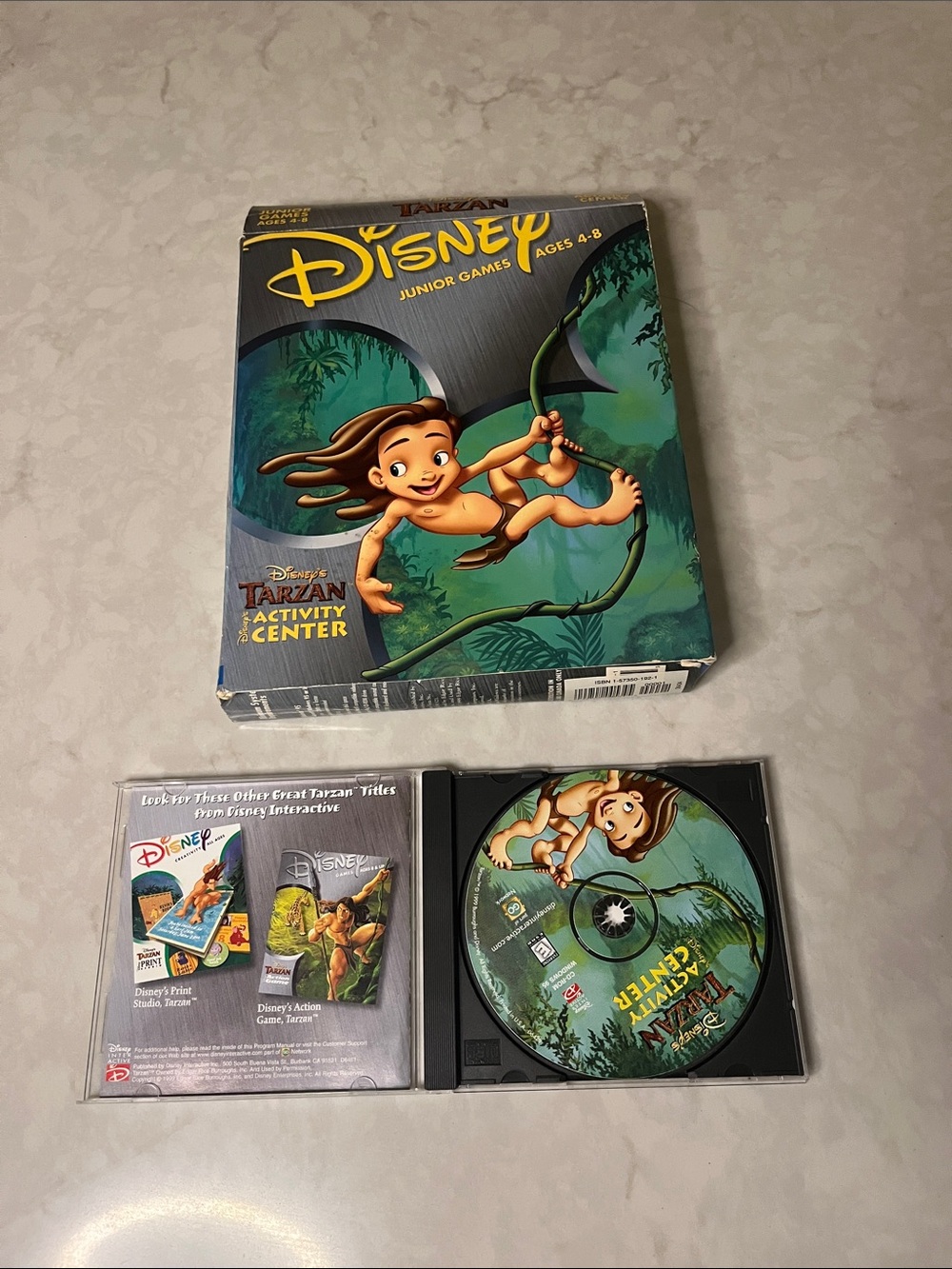 Vintage Windows 95 CD ROM Disney Tarzan Activity Center
